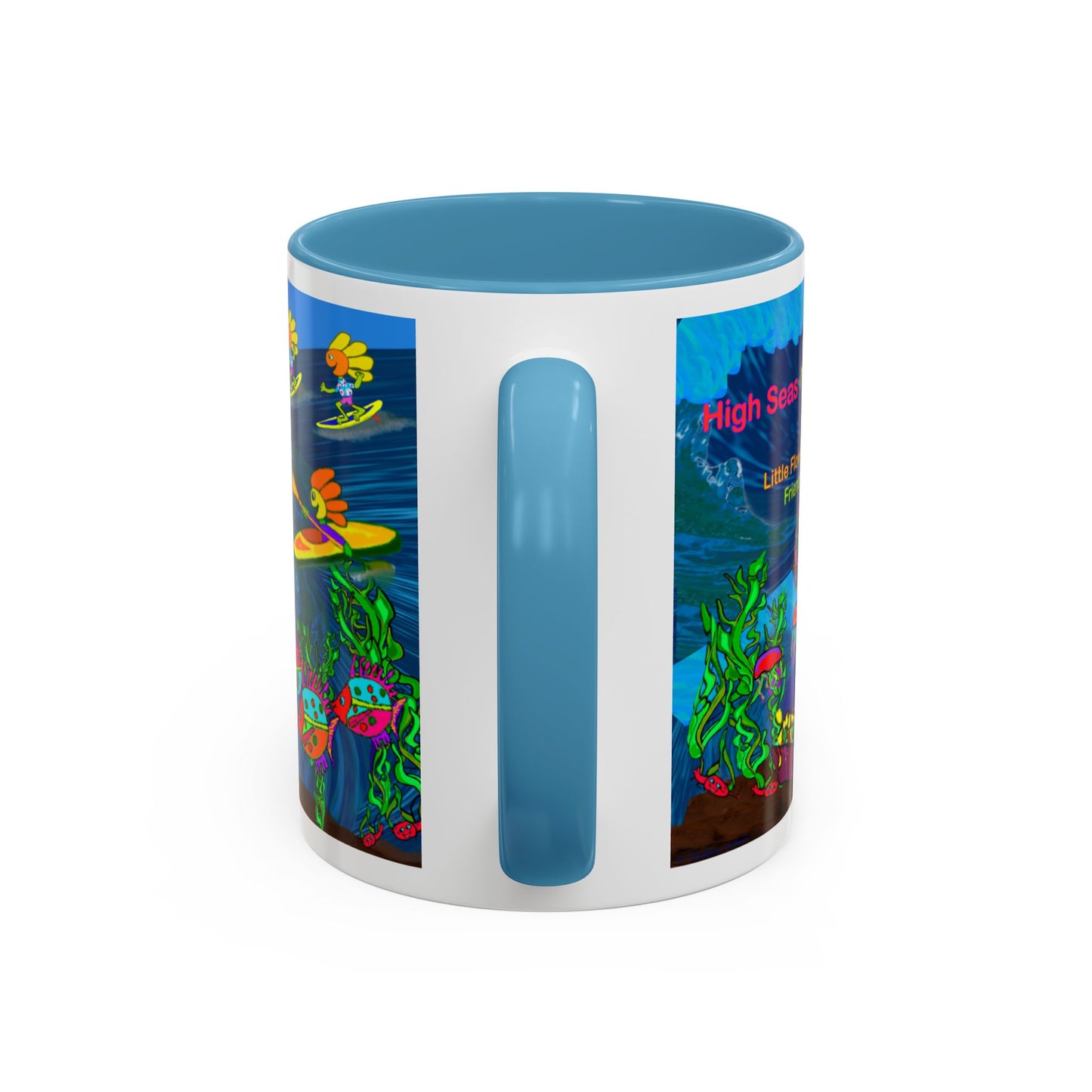 Accent Mug #P042, 11oz, High Seas