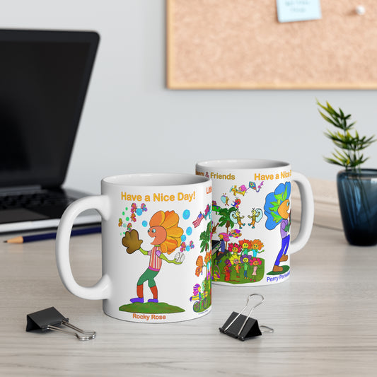 Ceramic Mug 11oz, Jazz Fest-#017