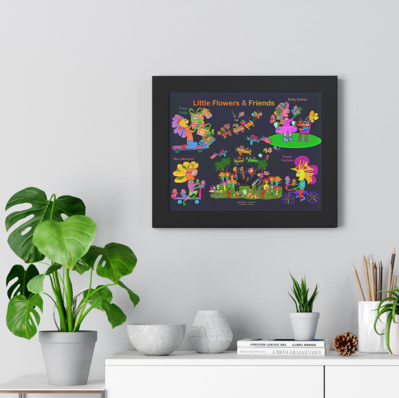Poster Framed 14”x11” #PF007