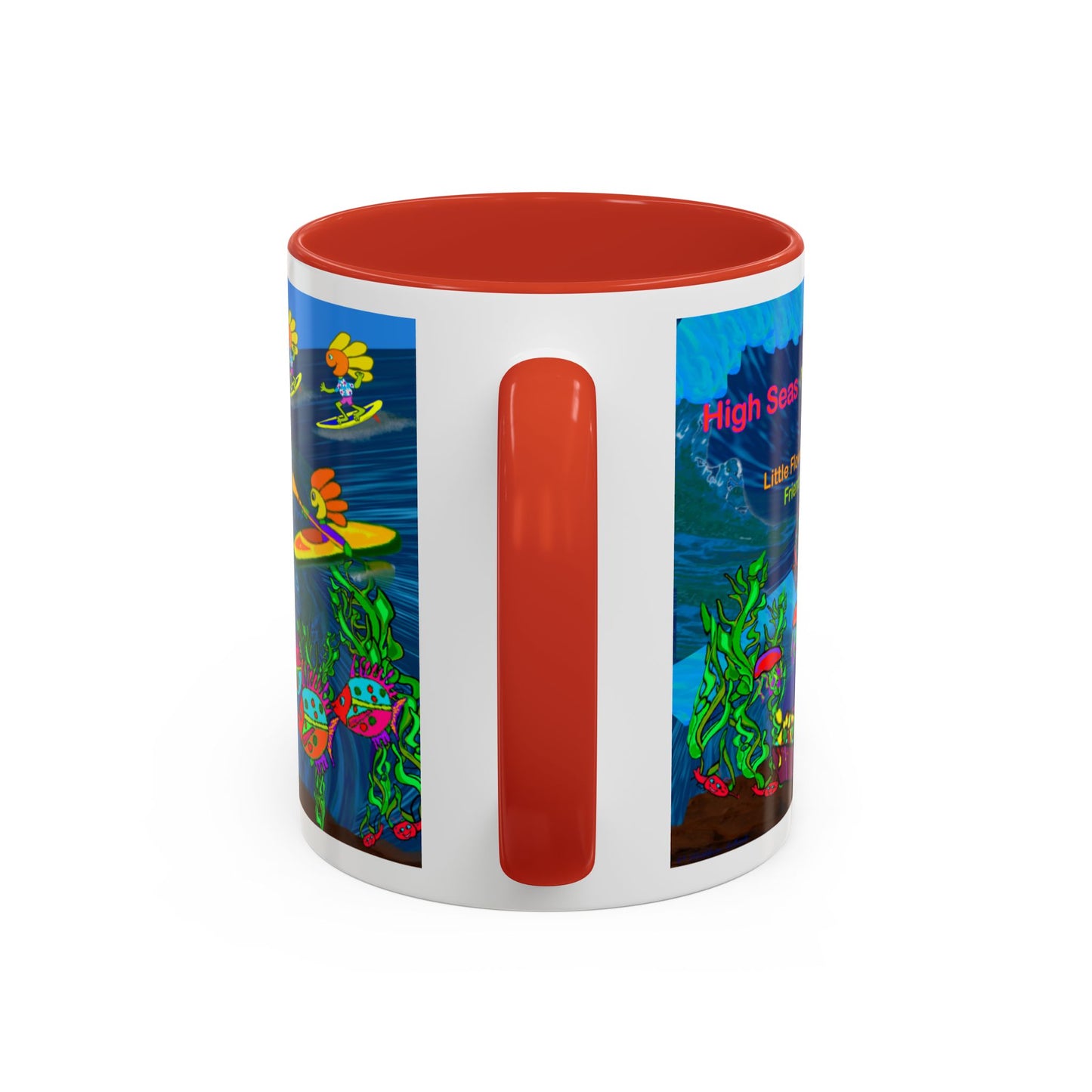 Accent Mug #P042, 11oz, High Seas