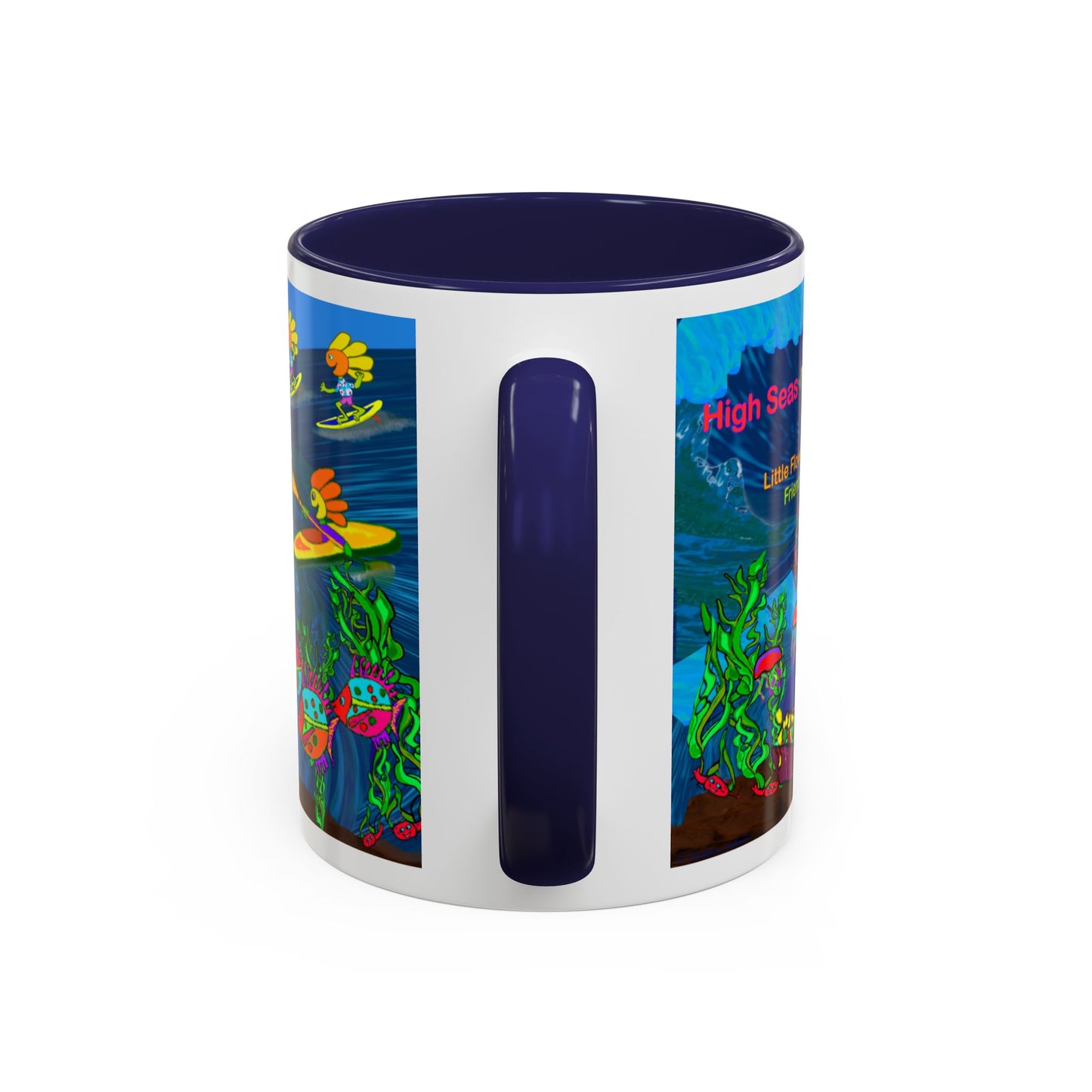 Accent Mug #P042, 11oz, High Seas