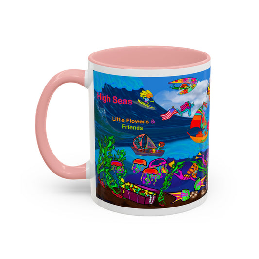 Accent Mug #P042, 11oz, High Seas
