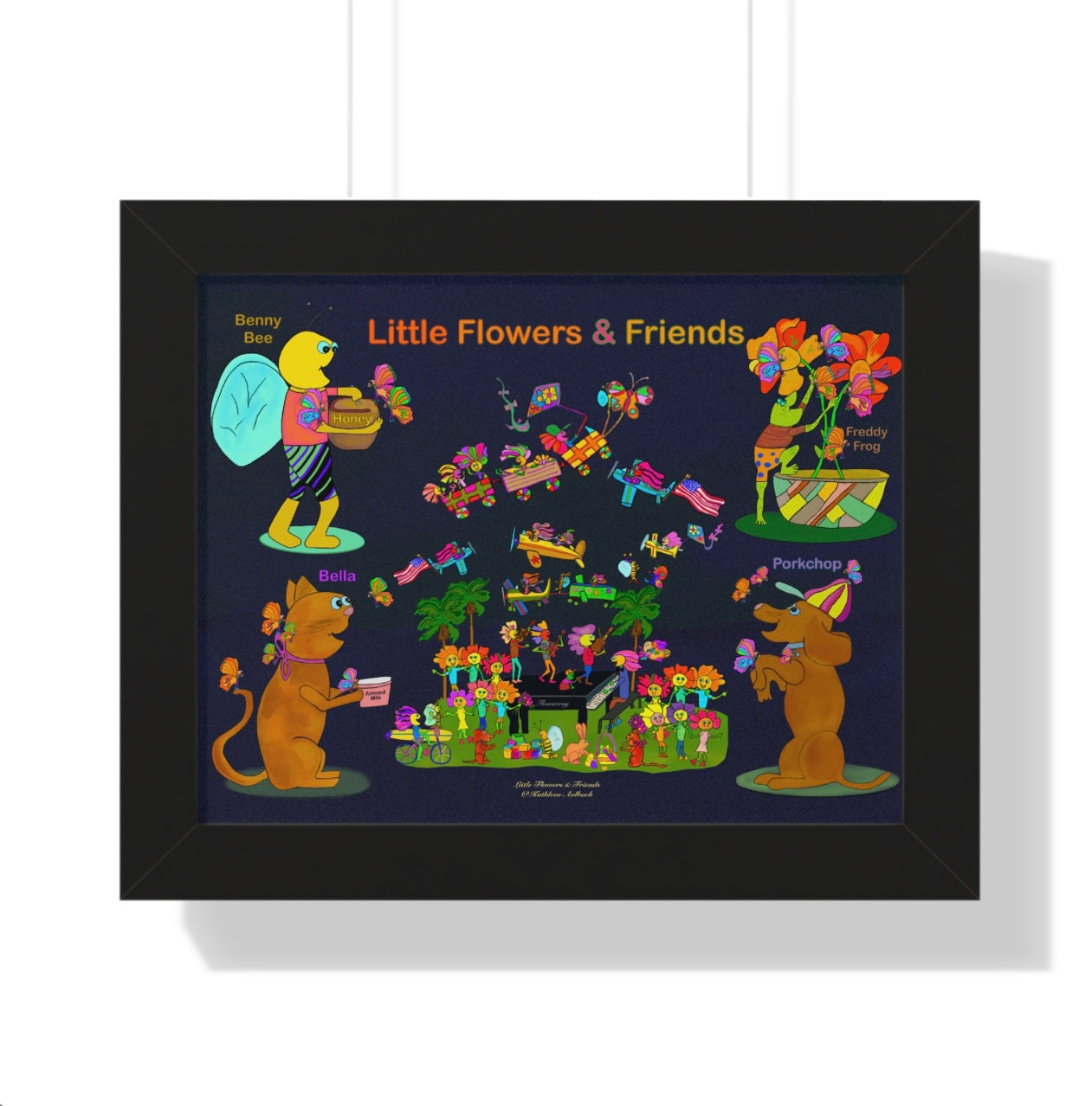 Poster Framed 14”x11” #PF003