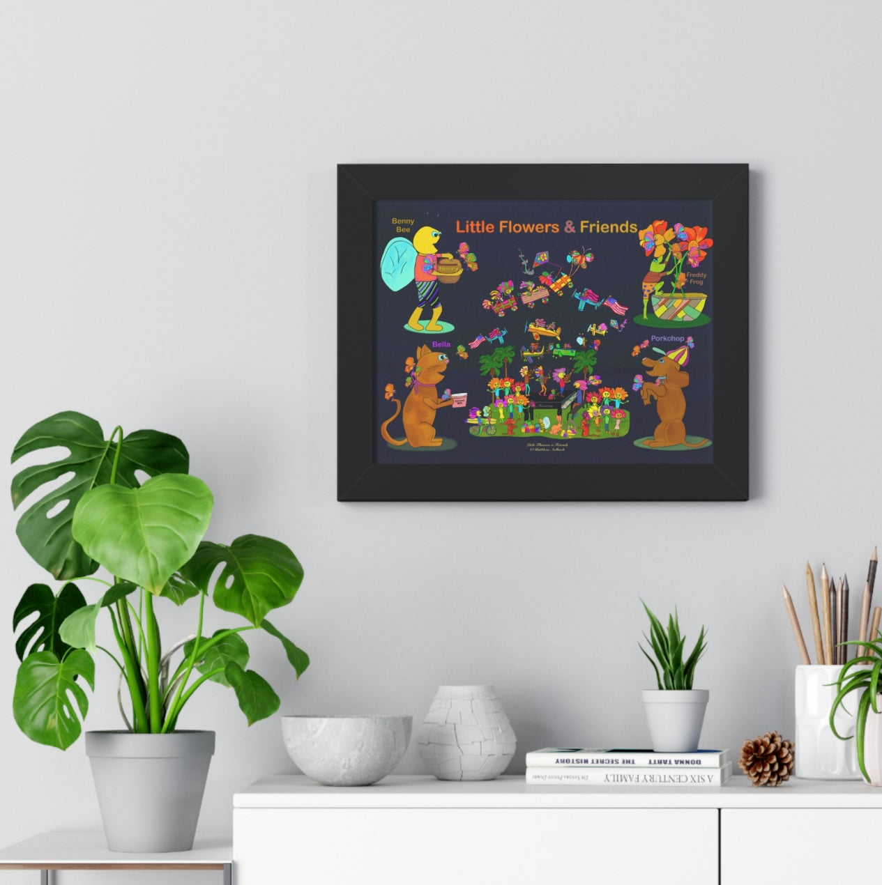 Poster Framed 14”x11” #PF003