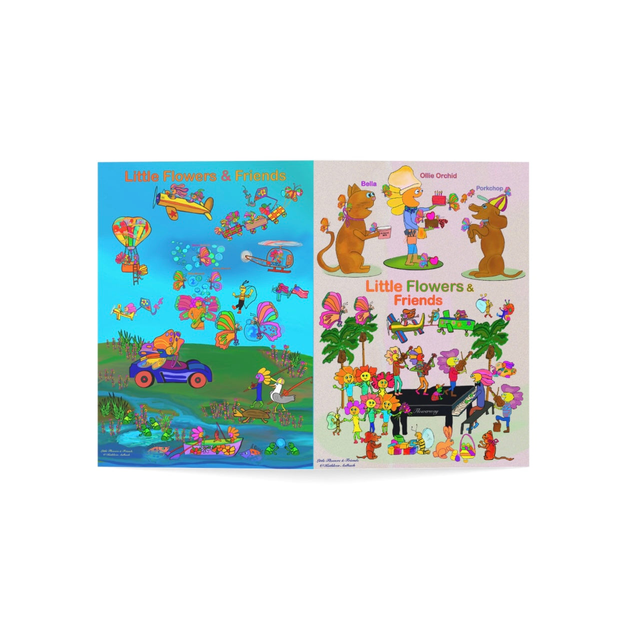 Greeting Card 5”x7” light #L001